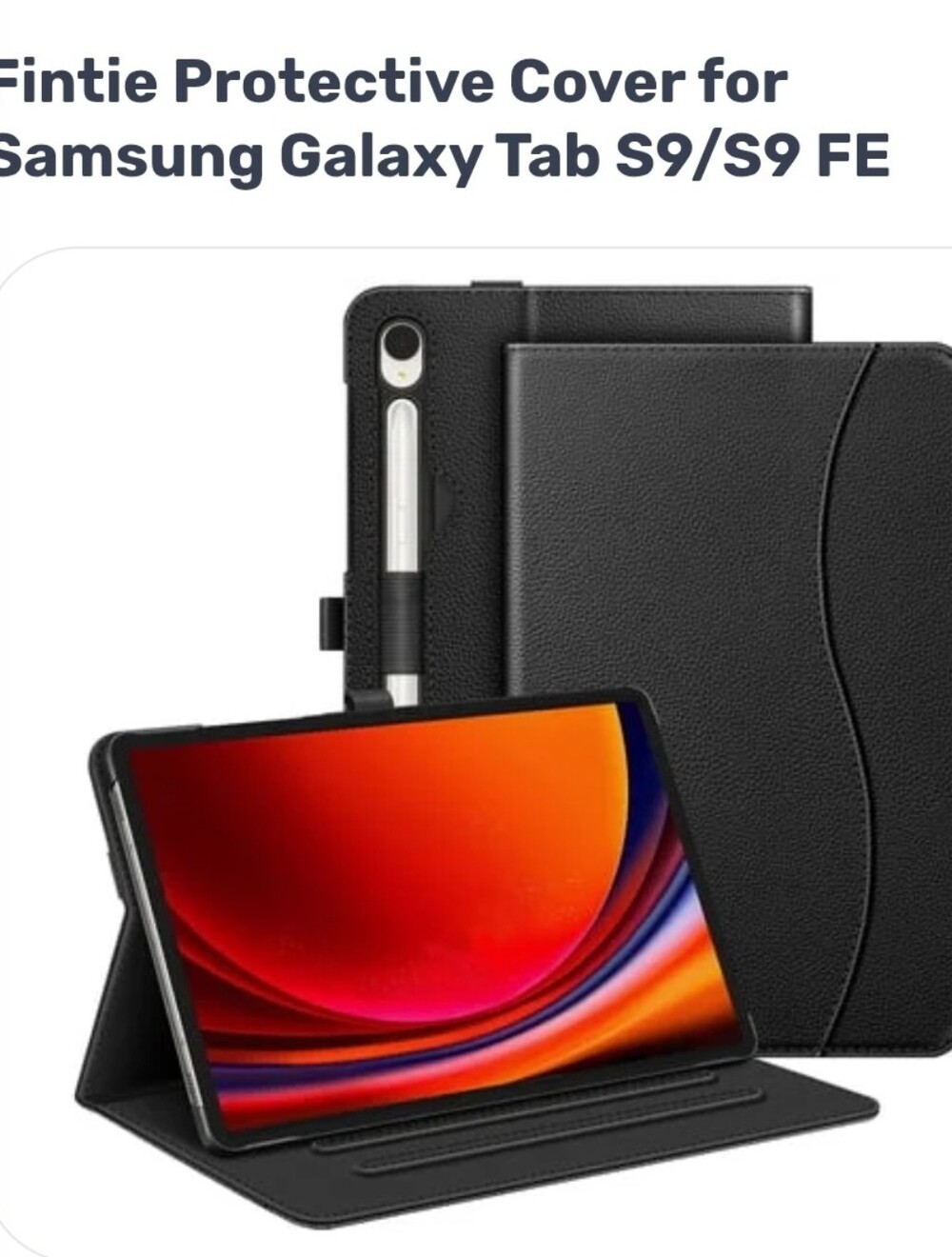 Multi-Angle Case for Samsung Galaxy Tab S9 11/ S9 FE